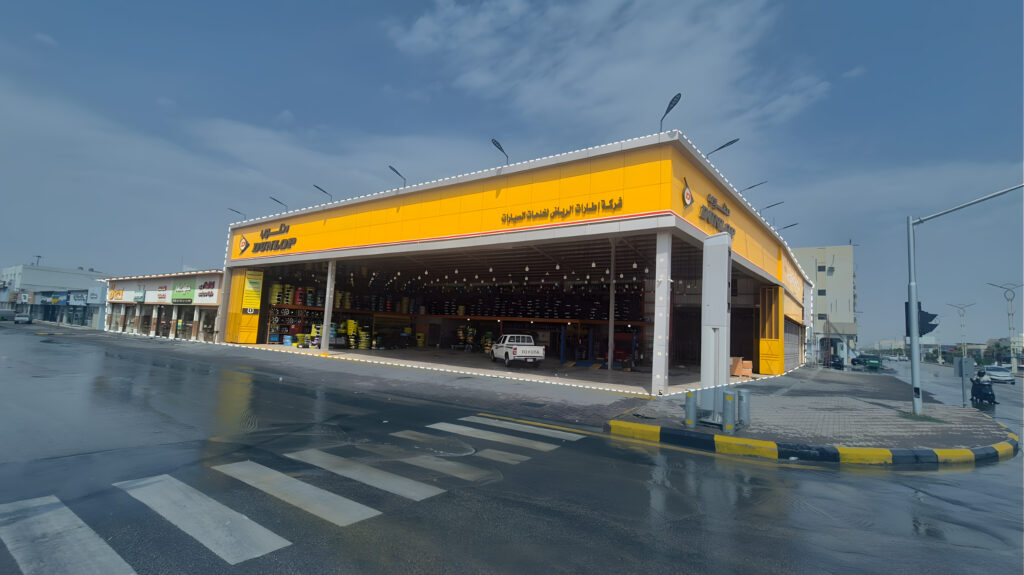 1- أرض مقام عليها محلات تجارية – المنتزه