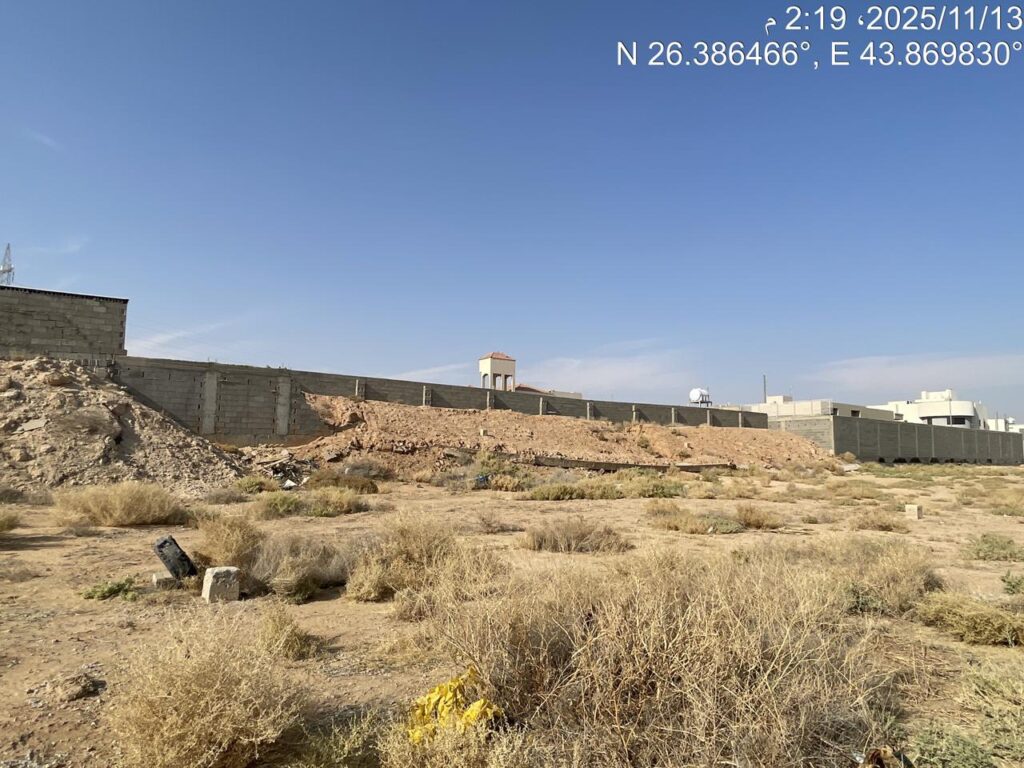 أرض سكنية 300.20م2 في الشقة بريدة بواجهة جنوبية