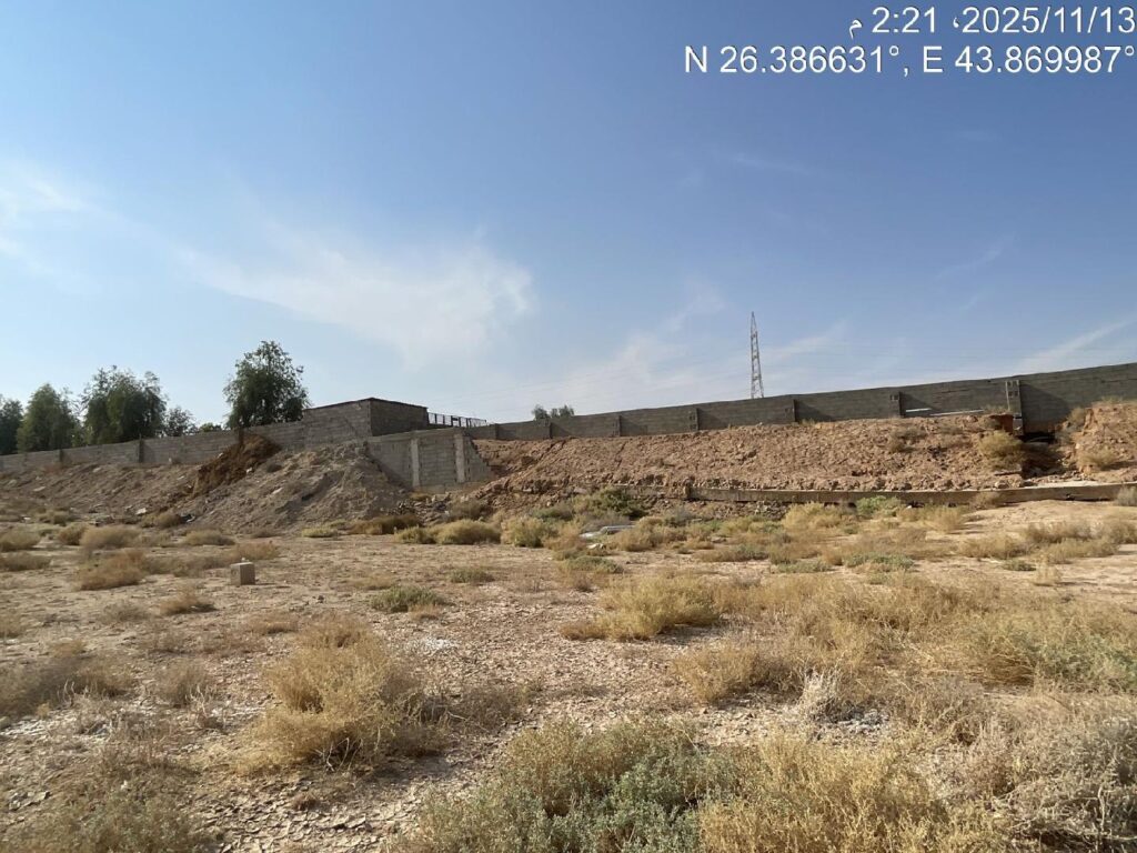 أرض سكنية 300.20م2 في الشقة بريدة بواجهة جنوبية