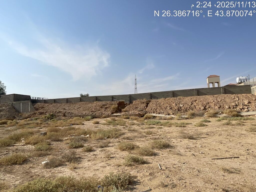 أرض سكنية 300.20م2 في الشقة بريدة بواجهة جنوبية