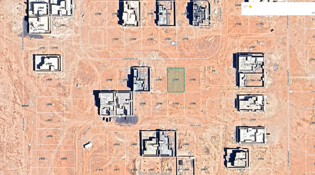 أرض سكنية بحي قرطبة