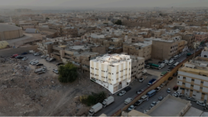 3- عمارة سكنية تجارية – اليمامة