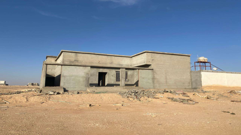 فيلا قيد الانشاء بحي القدس الشرقي بمساحة 630 م² في مدينة عرعر