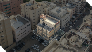 5-عمارة سكنية 400م2 بحي العزيزية