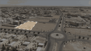 5-أرض سكنية بحي (السلام ) بمساحة 1833.32 م² في مدينة عقلة الصقور