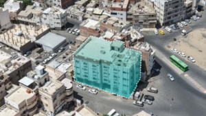 4-عمارة في الملاوي بالقرب من طريق المسجد الحرام