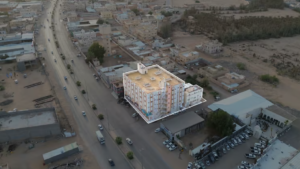 1-عمارتين سكنية تجارية 1,756م2 بحي غرب المعتلاء