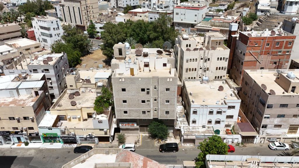 3- عمارة سكنية بمساحة 399.46 م² في مدينة مكة المكرمة – العاصمة المقدسة
