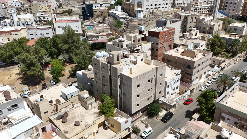3- عمارة سكنية بمساحة 399.46 م² في مدينة مكة المكرمة – العاصمة المقدسة