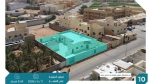 10-استراحة بحي البساتين الشرقي بمساحة 891 م² في مدينة بريدة