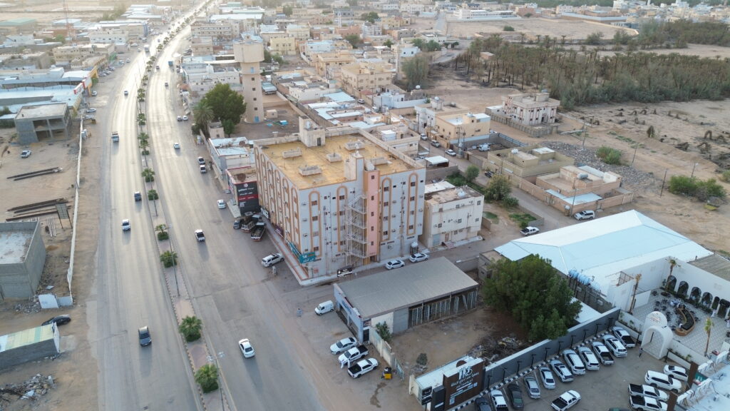 1-عمارتين سكنية تجارية 1,756م2 بحي غرب المعتلاء