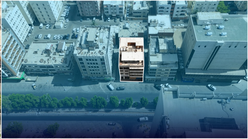 2-عمارة سكني تجاري 500م2 بحي الشرفية