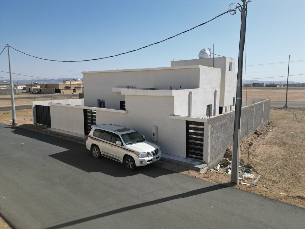 1-فيلا سكنية دور واحد 400م2 بحي الوزران
