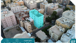 7- عمارة سكنية بحي العزيزية بمساحة 375 م² في مدينة مكة المكرمة – العاصمة المقدسة
