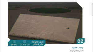 2- مزرعه بمساحة 625000 م² في مدينة عيون الجواء