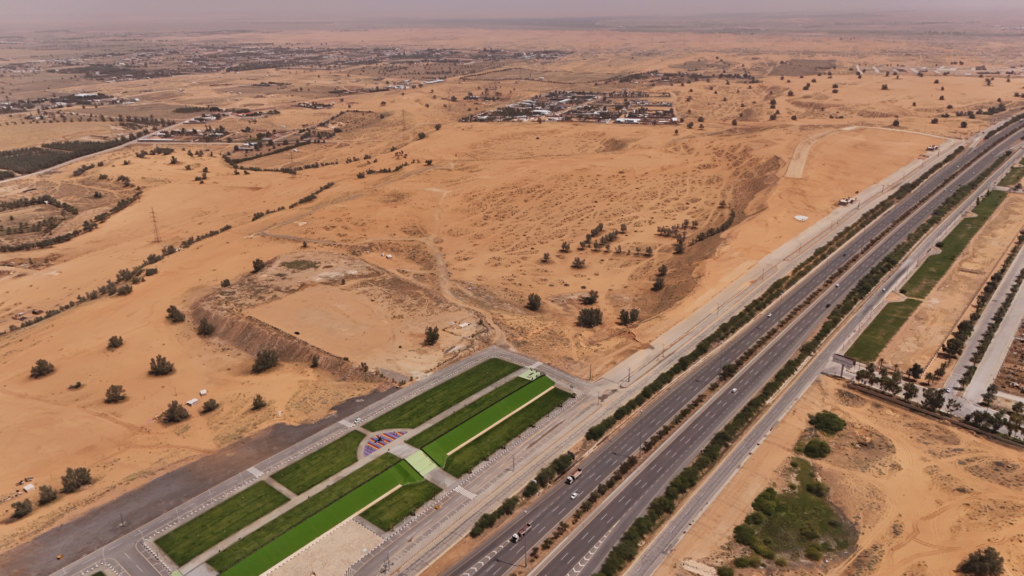 1- أرض 36877.32م2 بحي الهدية – بريدة