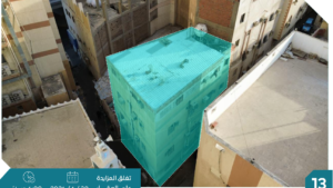 13- عمارة سكنية بحي الزهراء بمساحة 102.44 م² في مدينة مكة المكرمة – العاصمة المقدسة