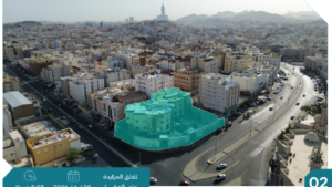 2- فيلا سكنية بحي المحمدية بمساحة 2713 م² في مدينة مكة المكرمة – العاصمة المقدسة