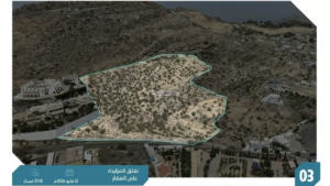 3- أرض زراعية 58572.77م2 بحي الهدا