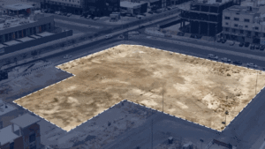 1- أرض سكنية في الشراع بمساحة 6099.6 م² في مدينة جدة