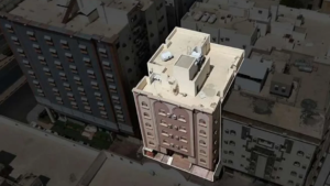 7- عمارة سكنية بحي العزيزية / مكه المكرمه – بمساحة 487.7 م²