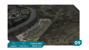 9- ارض تجارية بحي شعب الفازة بضبيعة بمساحة 19447.5 م² في مدينة أبها