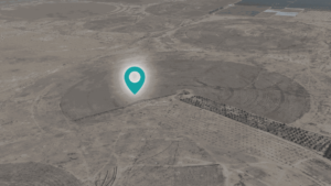 2- ارض زراعية بمساحة 370200 م² في مدينة عيون الجواء