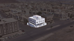 8- عمارة سكنية تجارية بمساحة 452 م² في المدينة المنورة