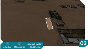 3-أرض زراعية في الجلة وتبراك بمساحة 4,000 م2