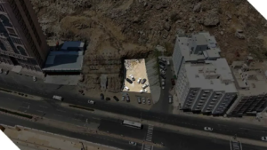 10- أرض سكنية ﺗﺠﺎرﻳﺔ بحي الجامعة / مكه المكرمه – بمساحة 768 م²