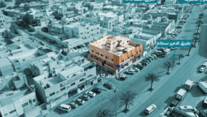 3- عمارة سكنية تجارية بمساحة 865.65 م² في مدينة الرياض