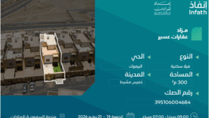 8 – فيلا سكنية بمساحة 300 م² في مدينة خميس مشيط