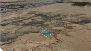6-أرض سكنية – طريق حرض