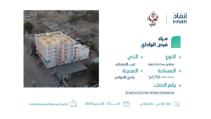 1-عمارتين سكنية تجارية بحي غرب المعتلاء بمساحة 1756 م²