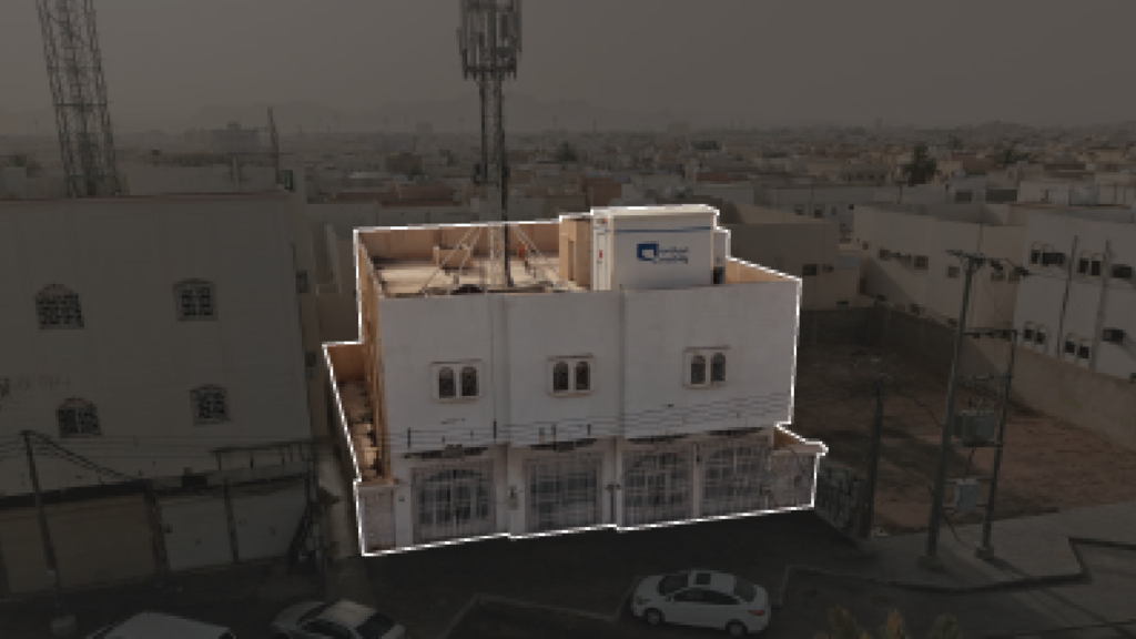 1- عمارة سكنية تجارية بحي السمراء بمساحة 561 م² في مدينة حائل