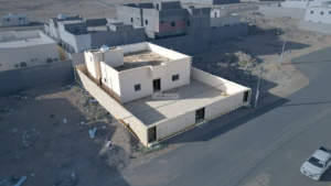 4-فيلا سكنية دور واحد 600م2 بحي الجدر الشرقي
