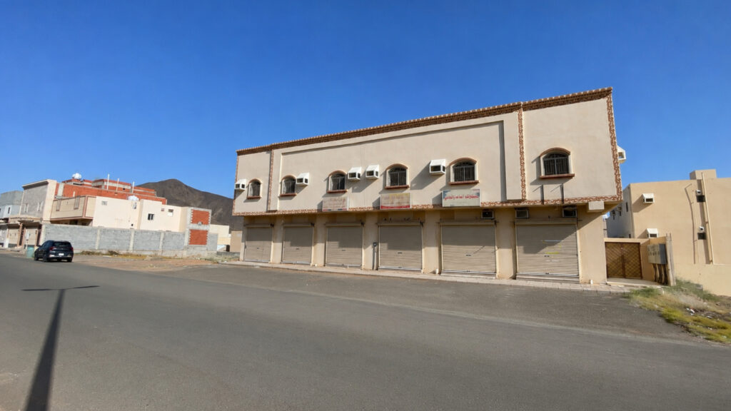 1-عمارة تجارية سكنية حي البيداء السلام من مخطط تقسيم ارض الأمانة
