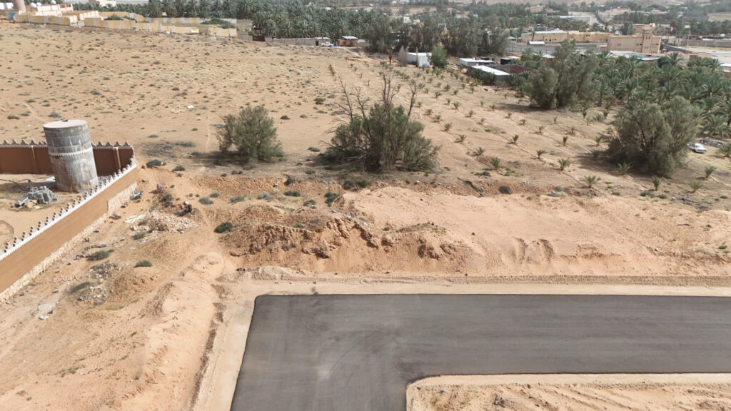 6-أرض بحي الورود