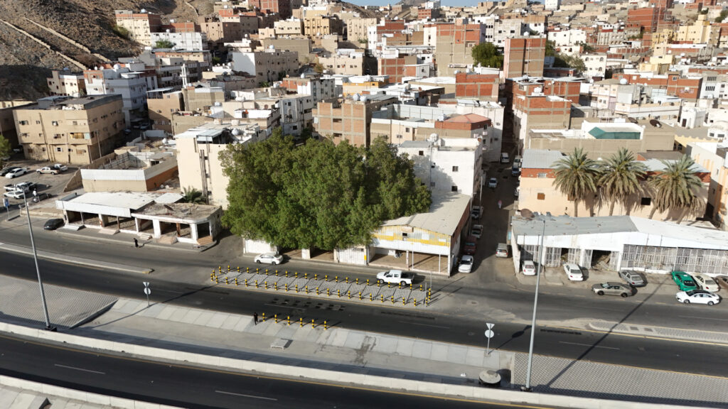 5-محلات تجارية ومستودع على شارع الحج