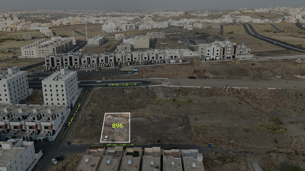 4-أرض سكنية – حي الغدير
