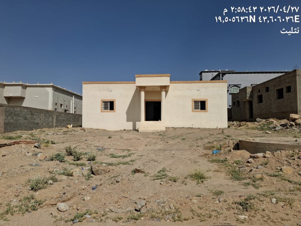 6-فيلا سكنية بحي الدائري الجنوبي بمساحة 600 م² في مدينة تثليث