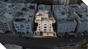 6- عمارة سكنية تجارية 523.83م2