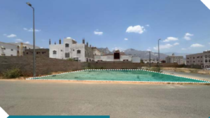 1- أرض سكنية – العرضية الجنوبية