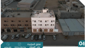 6- عمارة تجارية سكنية بحي الزهور بمساحة 482.2 م² في مدينة سكاكا
