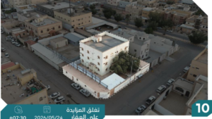 10- عمارة سكنية بحي المحمدية بمساحة 985.45 م² في مدينة سكاكا