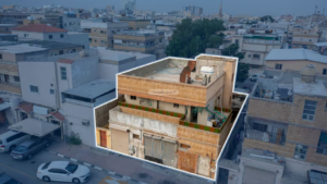 9- عمارة سكنية تجارية 252م2 بحي القادسية