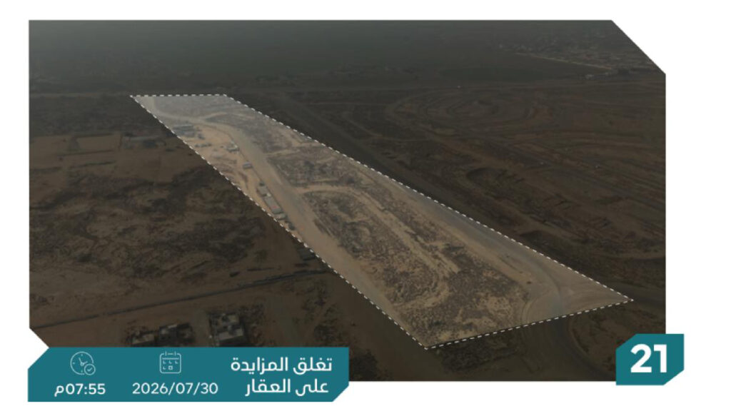 21-ارض زراعية بحي غرب قرية الحفاظية بمساحة 262880 م² في مدينة صبياء