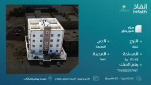 1-شقة سكنية مملوكة