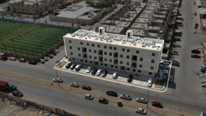 7-عمارة سكنية تجارية في حي اليرموك