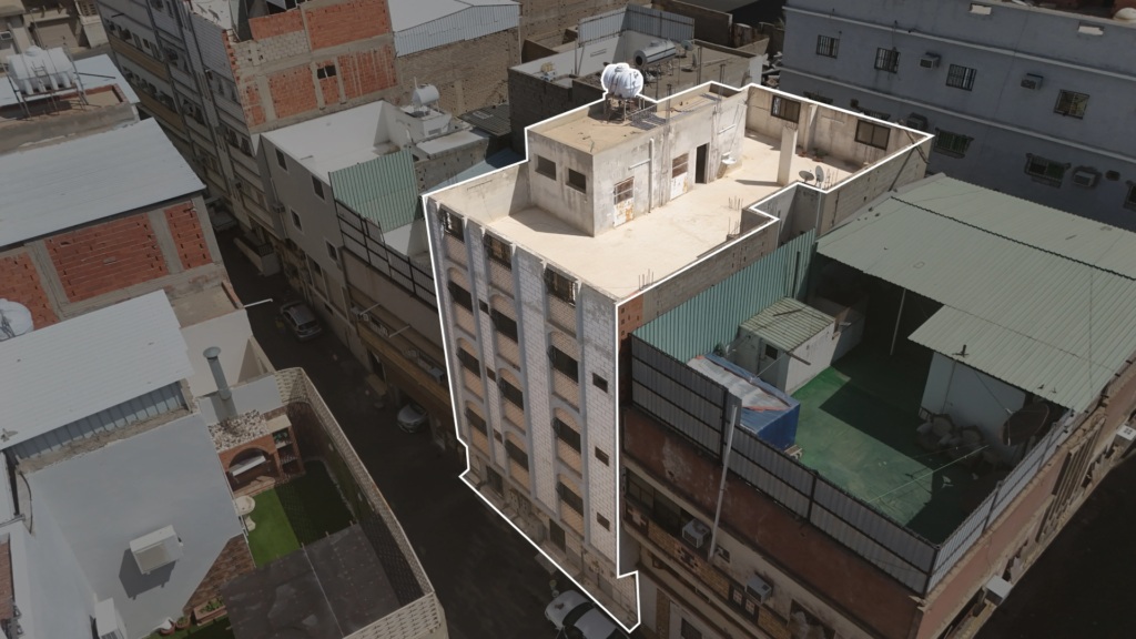 07 – عمارة سكنية بحي الشهداء الجنوبية / الطائف – بمساحة 181.98 م²